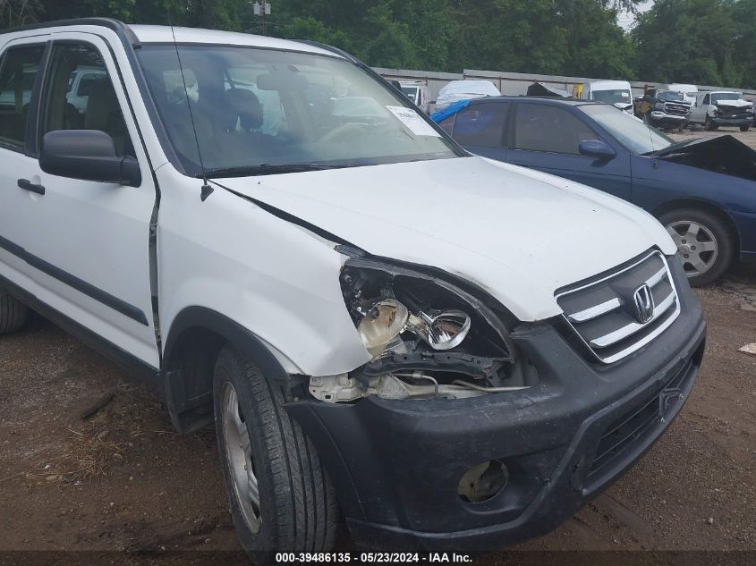 2005 Honda Cr-V Lx VIN: JHLRD68545C016757 Lot: 39486135