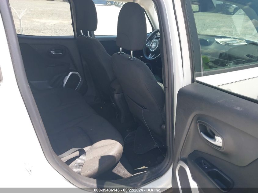 2018 Jeep Renegade Latitude Fwd VIN: ZACCJABB5JPH93581 Lot: 39486145