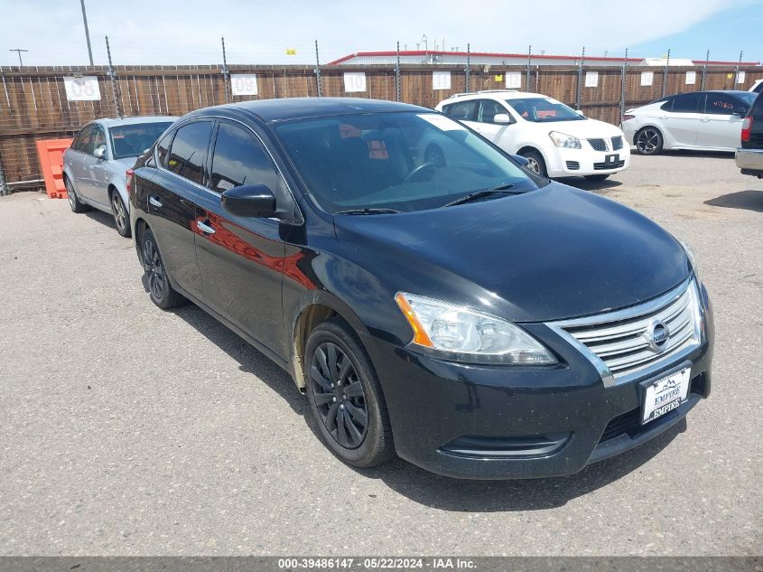 2015 Nissan Sentra S VIN: 3N1AB7AP1FY216525 Lot: 39486147