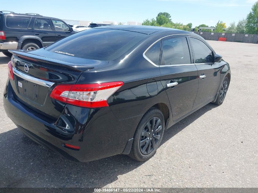 2015 Nissan Sentra S VIN: 3N1AB7AP1FY216525 Lot: 39486147