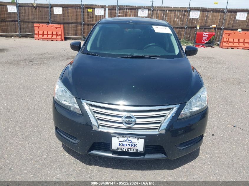 2015 Nissan Sentra S VIN: 3N1AB7AP1FY216525 Lot: 39486147