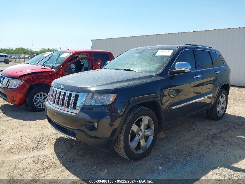 2013 Jeep Grand Cherokee Overland VIN: 1C4RJECG7DC595945 Lot: 39486153