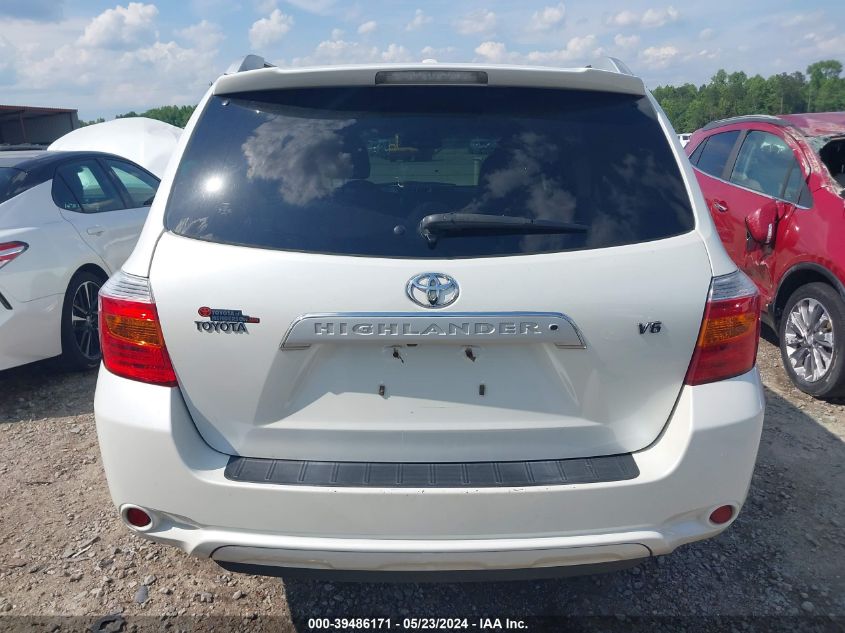 2009 Toyota Highlander Limited VIN: JTEDS42A99Z087023 Lot: 39486171