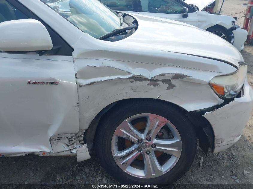 2009 Toyota Highlander Limited VIN: JTEDS42A99Z087023 Lot: 39486171