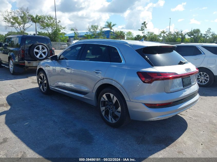 2022 Audi E-Tron Premium VIN: WA1AAAGE3NB024811 Lot: 39486181