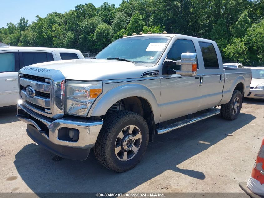 2011 Ford F-250 Lariat VIN: 1FT7W2B65BEB46328 Lot: 39486187