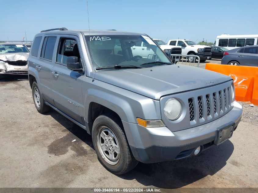 2014 Jeep Patriot Sport VIN: 1C4NJPBB9ED888645 Lot: 39486194