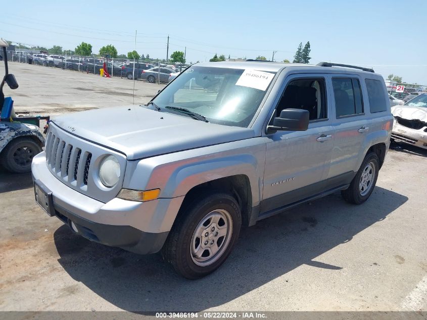 2014 Jeep Patriot Sport VIN: 1C4NJPBB9ED888645 Lot: 39486194