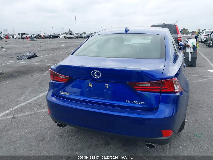 2016 Lexus Is 200T VIN: JTHBA1D29G5011579 Lot: 39486217