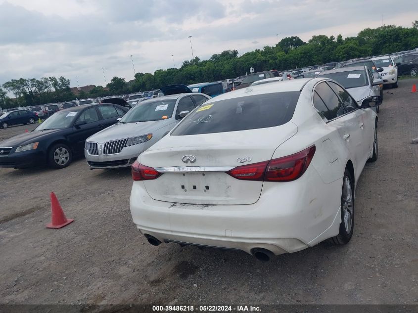 2020 Infiniti Q50 VIN: JN1EV7AP0LM200663 Lot: 39486218