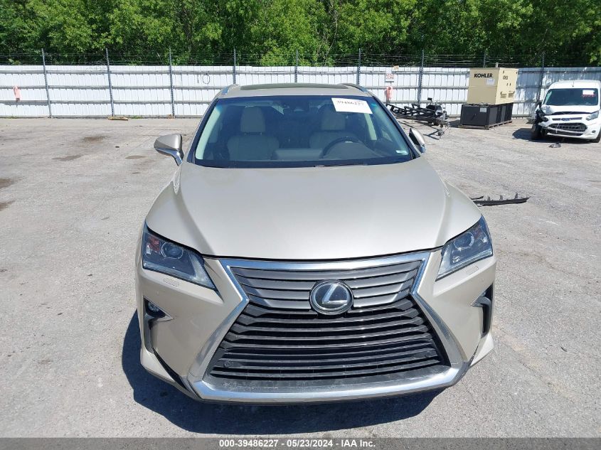 2017 Lexus Rx 350 VIN: 2T2BZMCA4HC080152 Lot: 39486227