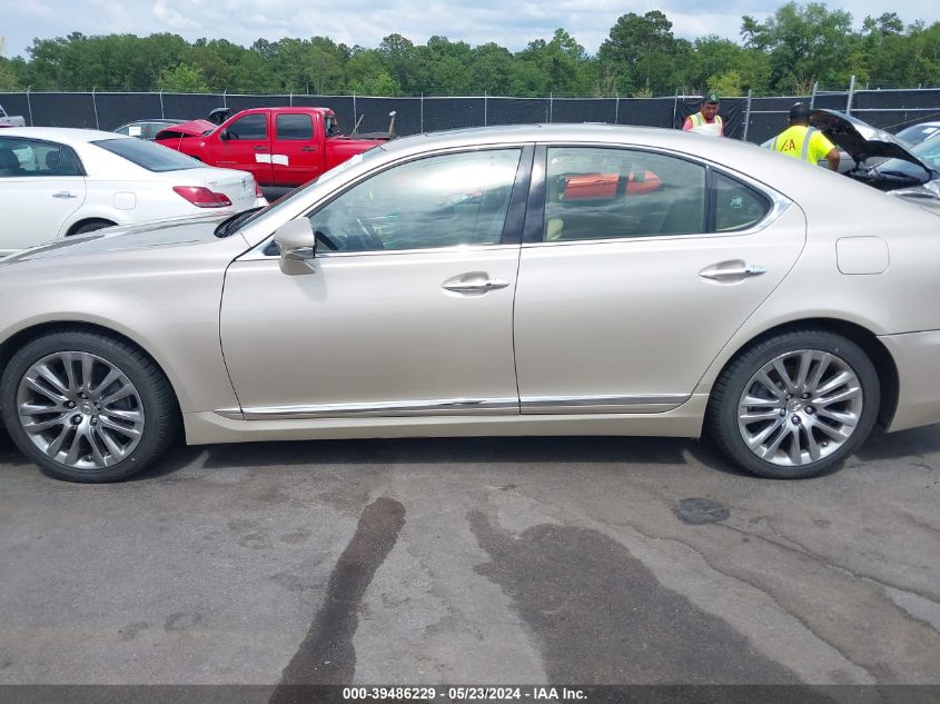 2014 Lexus Ls 460 VIN: JTHBL5EF6E5130058 Lot: 39486229