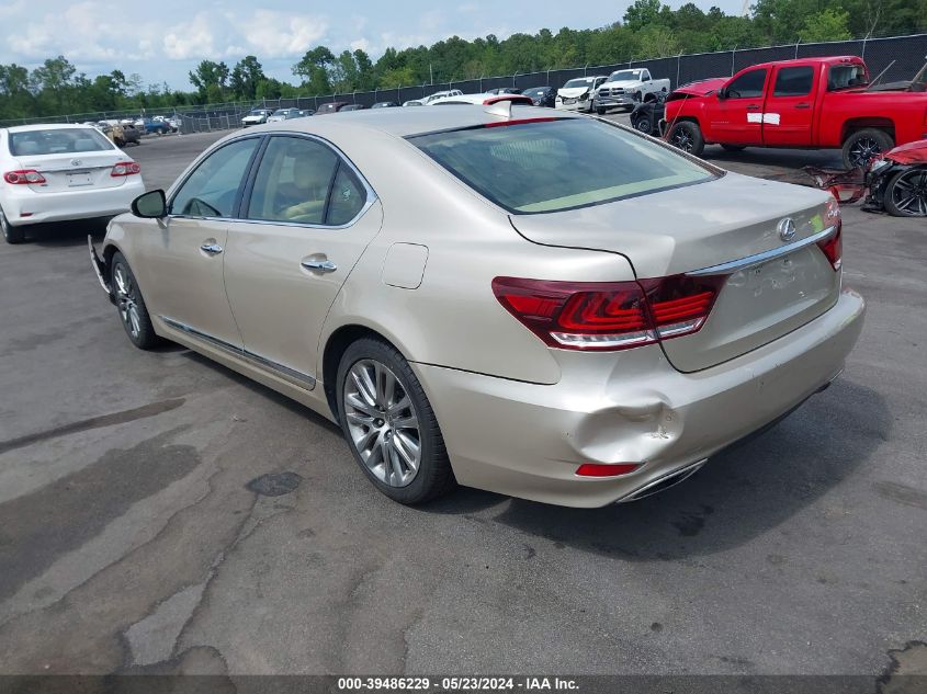 2014 Lexus Ls 460 VIN: JTHBL5EF6E5130058 Lot: 39486229