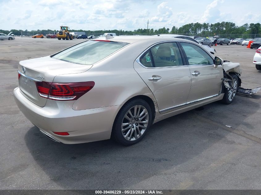 2014 Lexus Ls 460 VIN: JTHBL5EF6E5130058 Lot: 39486229