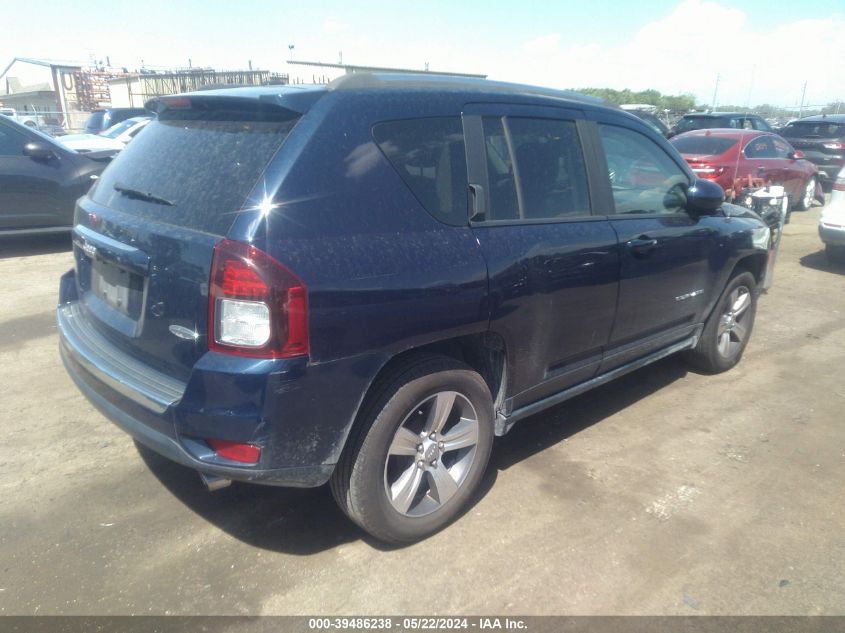 2016 Jeep Compass High Altitude Edition VIN: 1C4NJCEAXGD789122 Lot: 39486238