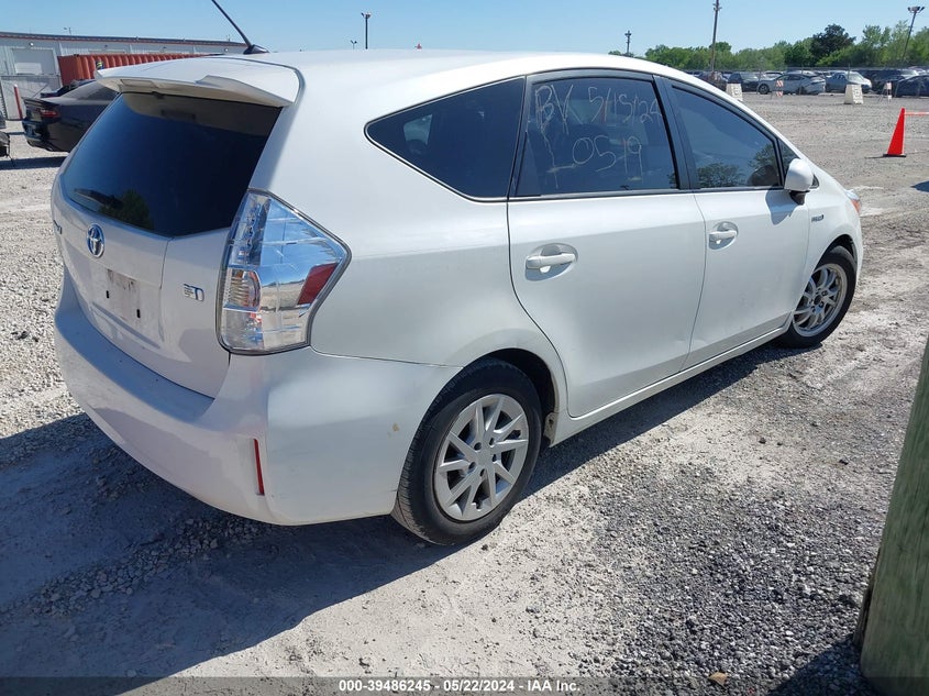 2013 Toyota Prius V Two VIN: JTDZN3EU9D3286151 Lot: 39486245