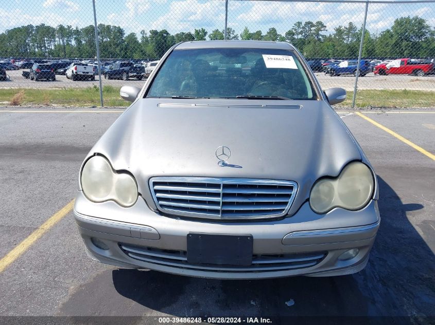 2005 Mercedes-Benz C 240 Luxury 4Matic VIN: WDBRF81J85F628886 Lot: 39486248