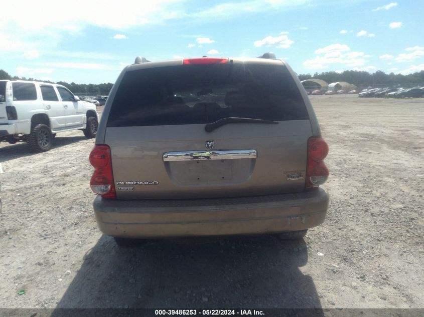 2006 Dodge Durango Limited VIN: 1D4HD58266F162430 Lot: 39486253