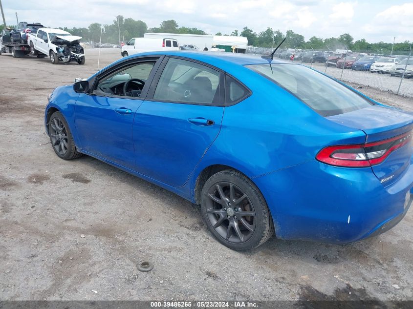 2015 Dodge Dart Se VIN: 1C3CDFAA3FD364074 Lot: 39486265