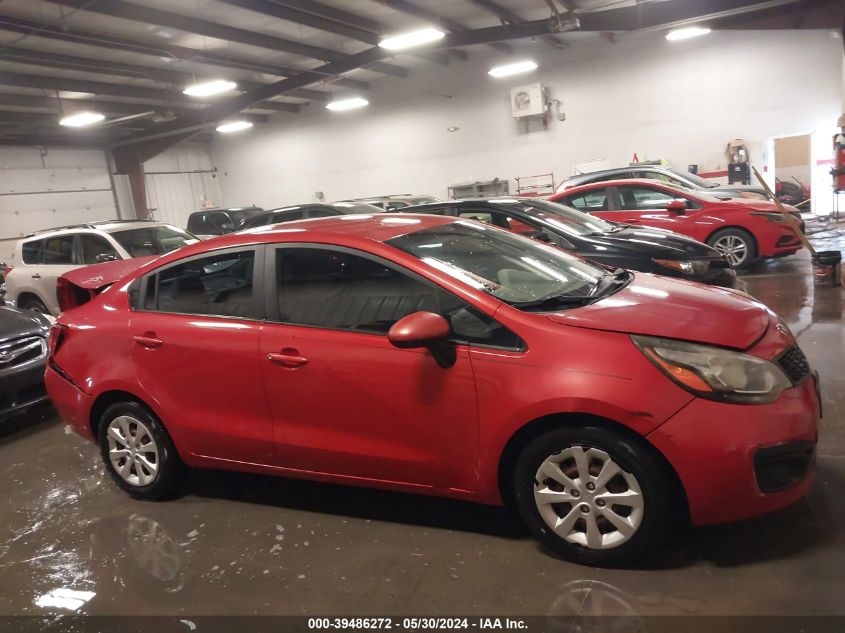 2013 Kia Rio Lx VIN: KNADM4A38D6175800 Lot: 39486272