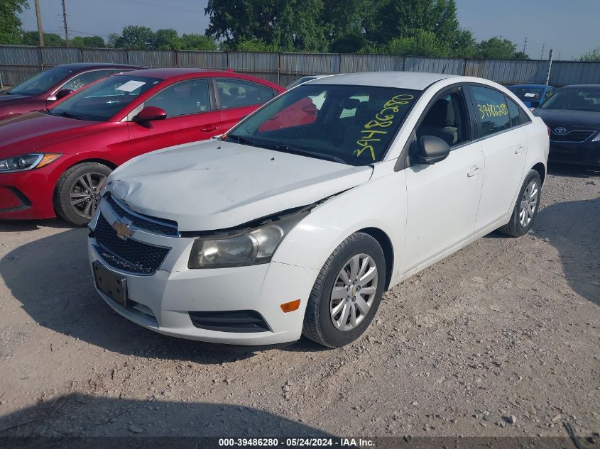 2011 Chevrolet Cruze Ls VIN: 1G1PC5SH6B7139722 Lot: 39486280