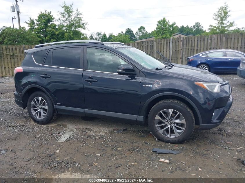 2017 Toyota Rav4 Hybrid Xle VIN: JTMRJREV6HD149997 Lot: 39486282