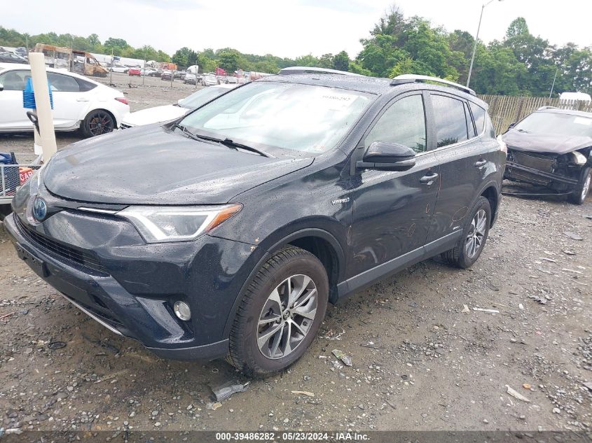 2017 Toyota Rav4 Hybrid Xle VIN: JTMRJREV6HD149997 Lot: 39486282