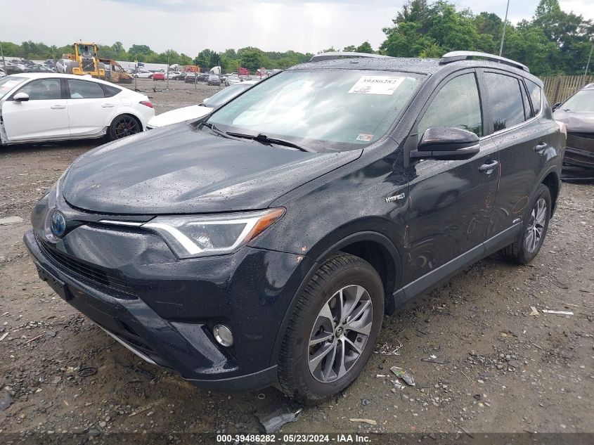 2017 Toyota Rav4 Hybrid Xle VIN: JTMRJREV6HD149997 Lot: 39486282