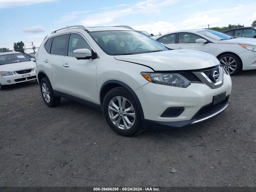 2016 Nissan Rogue Sv VIN: 5N1AT2MV0GC923807 Lot: 39486295