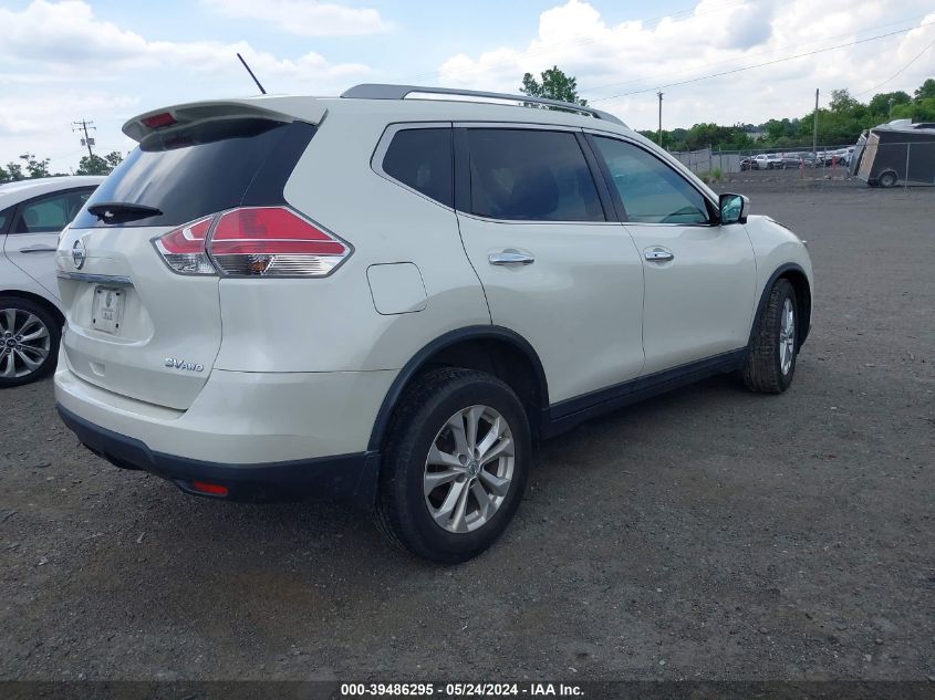 2016 Nissan Rogue Sv VIN: 5N1AT2MV0GC923807 Lot: 39486295