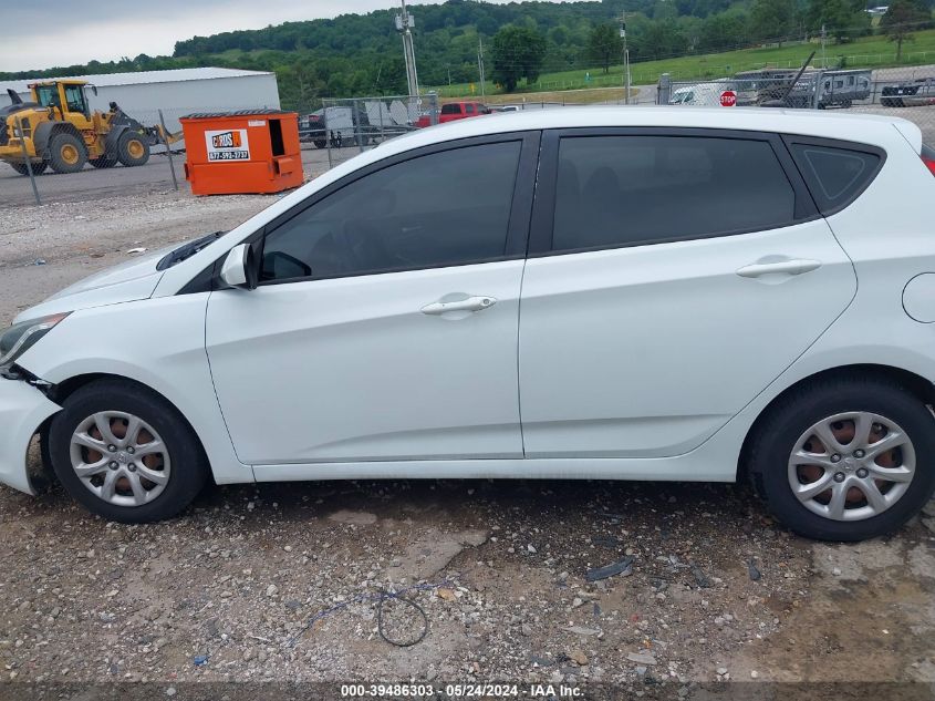 2013 Hyundai Accent Gs VIN: KMHCT5AE9DU130235 Lot: 39486303