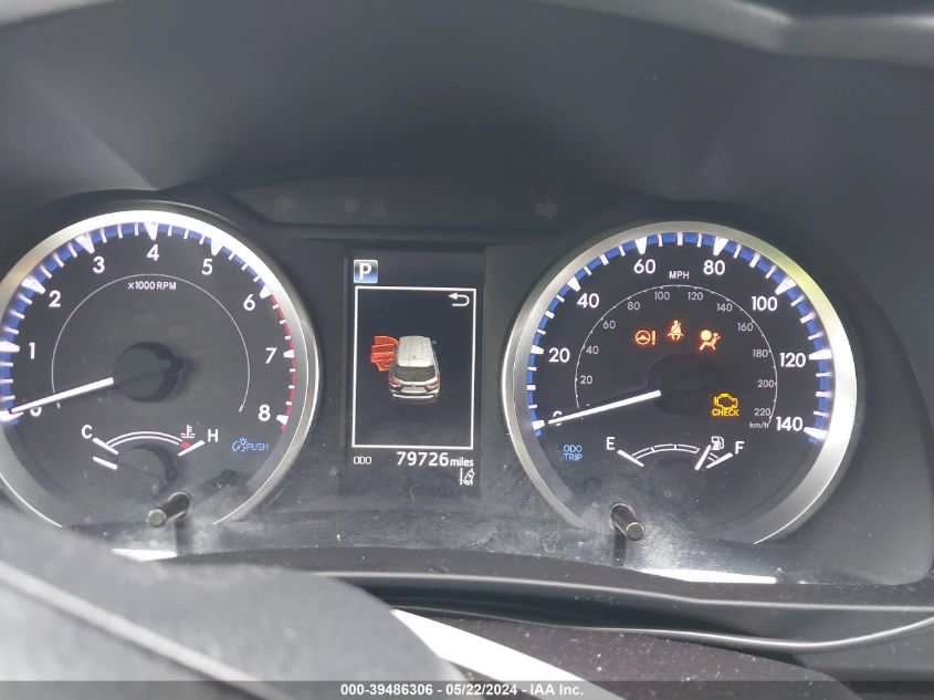 2019 Toyota Highlander Le VIN: 5TDZARFH8KS052224 Lot: 39486306