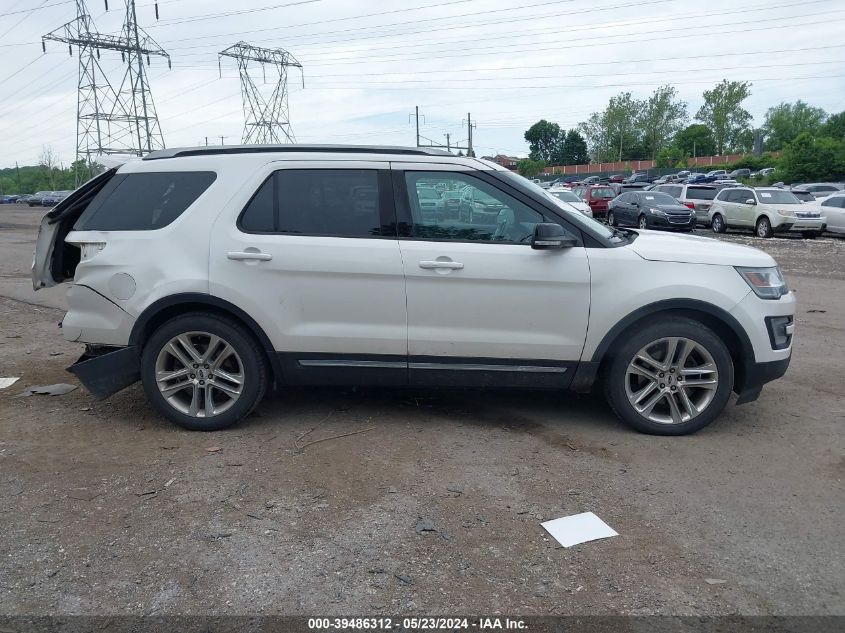 2016 Ford Explorer Xlt VIN: 1FM5K8D85GGC39586 Lot: 39486312