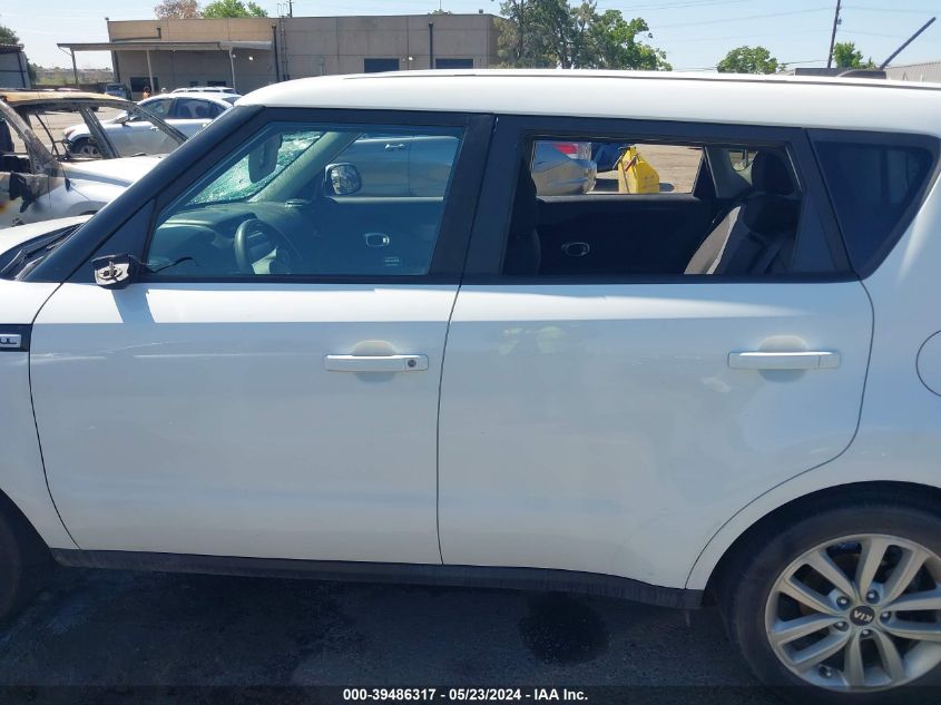 2018 Kia Soul + VIN: KNDJP3A59J7900271 Lot: 39486317