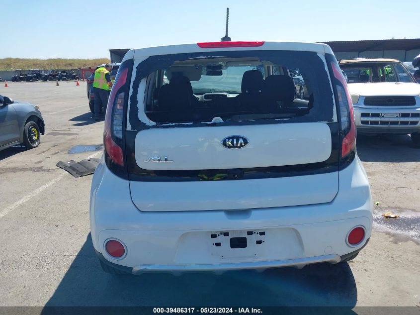 2018 Kia Soul + VIN: KNDJP3A59J7900271 Lot: 39486317