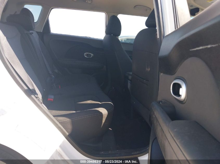 2018 Kia Soul + VIN: KNDJP3A59J7900271 Lot: 39486317