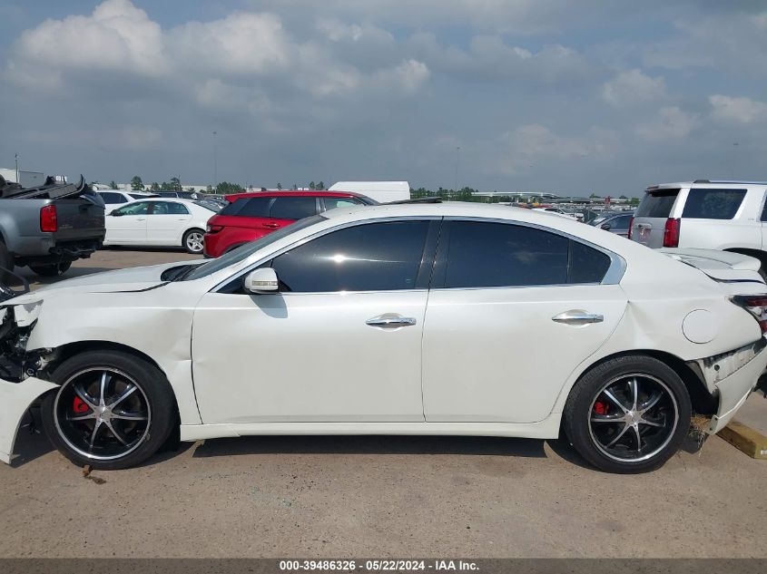 2014 Nissan Maxima 3.5 S/3.5 Sv VIN: 1N4AA5AP7EC445275 Lot: 39486326