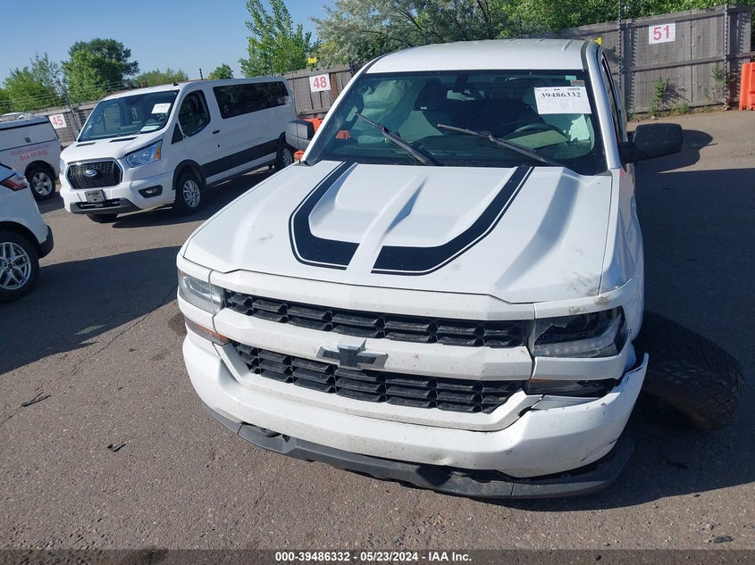 2017 Chevrolet Silverado 1500 Custom VIN: 1GCRCPEC5HZ281780 Lot: 39486332