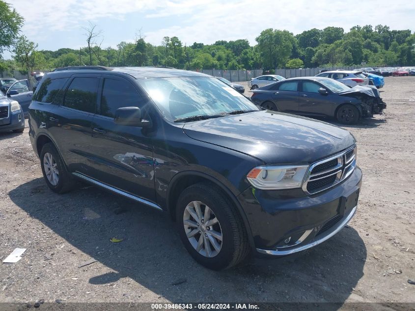 2015 Dodge Durango Sxt VIN: 1C4RDJAG8FC147929 Lot: 39486343