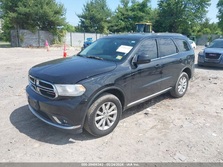 2015 Dodge Durango Sxt VIN: 1C4RDJAG8FC147929 Lot: 39486343