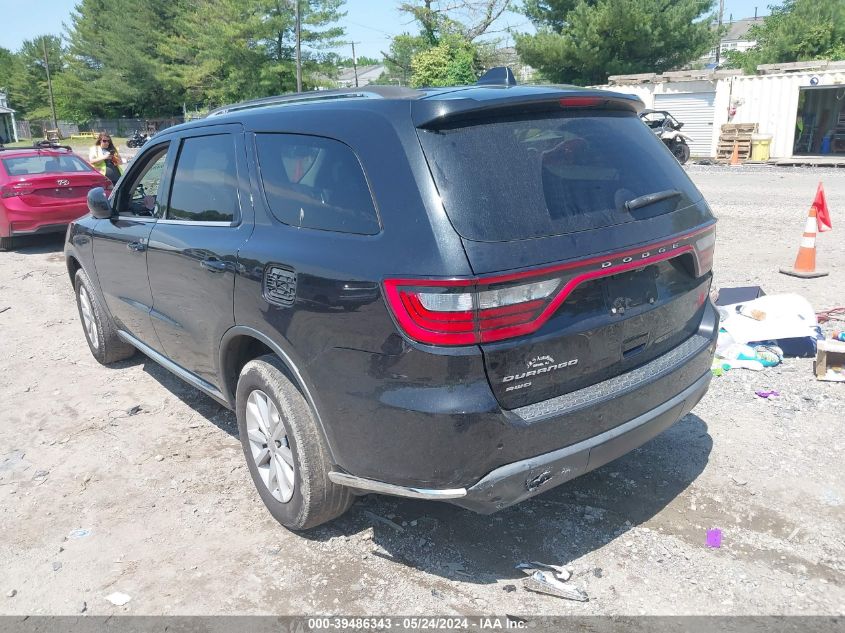 2015 Dodge Durango Sxt VIN: 1C4RDJAG8FC147929 Lot: 39486343