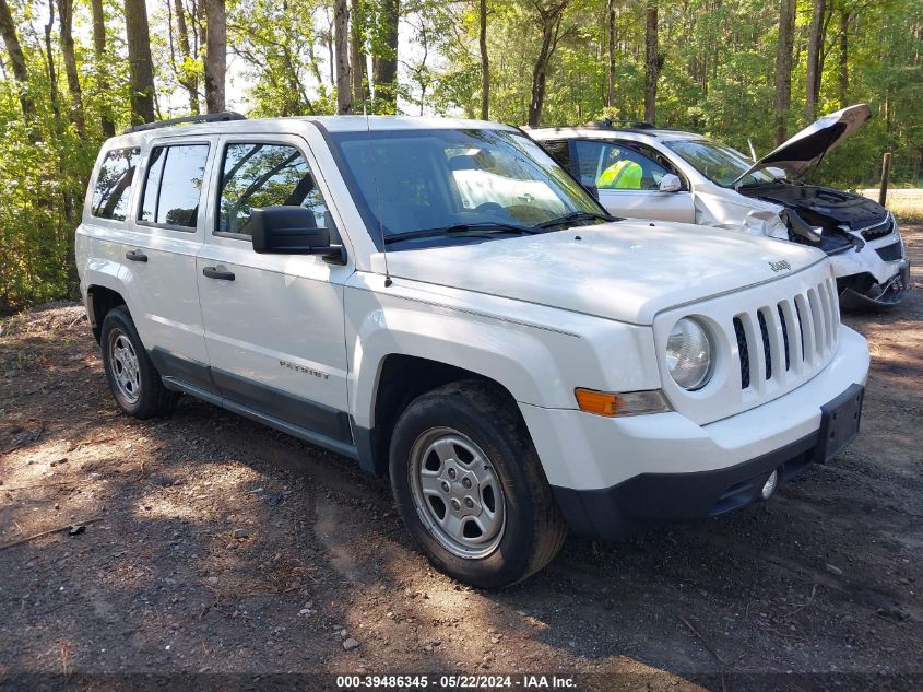 2011 Jeep Patriot Sport VIN: 1J4NT1GB4BD195326 Lot: 39486345