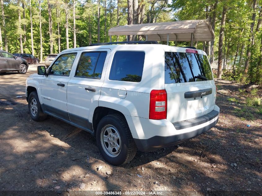 2011 Jeep Patriot Sport VIN: 1J4NT1GB4BD195326 Lot: 39486345