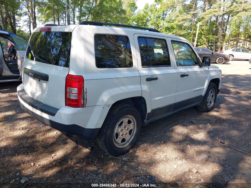 2011 Jeep Patriot Sport VIN: 1J4NT1GB4BD195326 Lot: 39486345