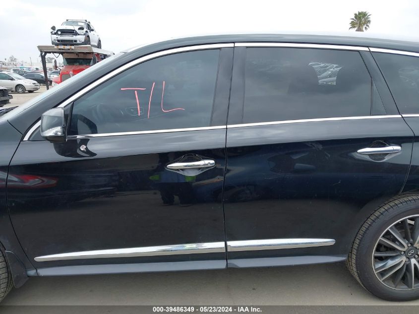 2019 Infiniti Qx60 Luxe VIN: 5N1DL0MM5KC517278 Lot: 39486349