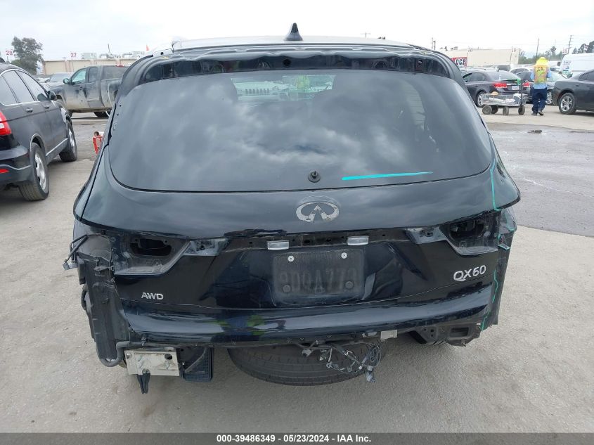 2019 Infiniti Qx60 Luxe VIN: 5N1DL0MM5KC517278 Lot: 39486349