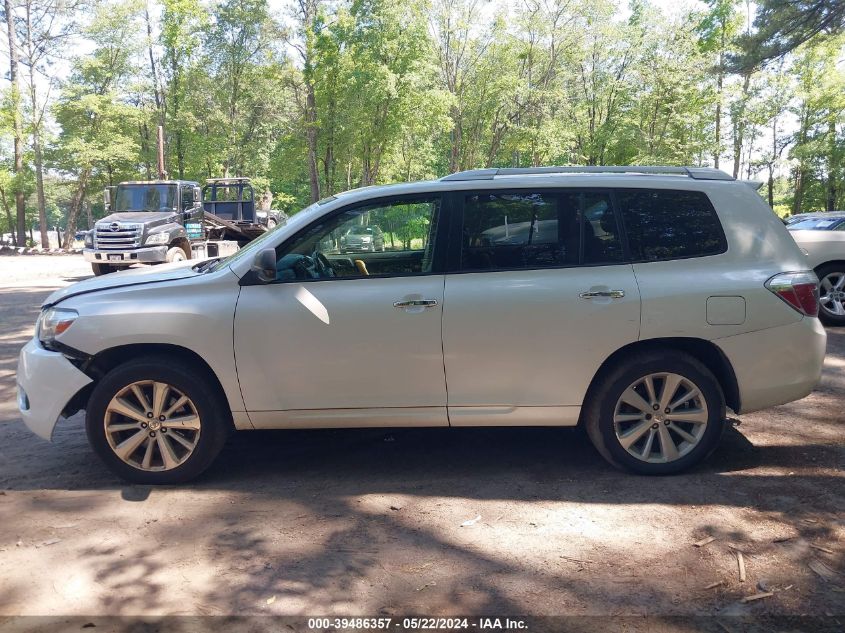 2008 Toyota Highlander Hybrid Limited VIN: JTEEW44A282019742 Lot: 39486357