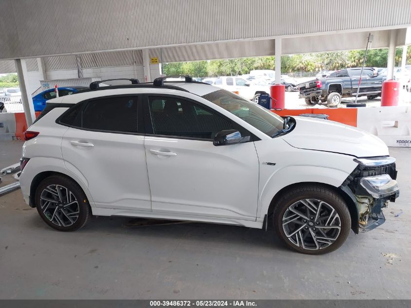 2022 Hyundai Kona N Line VIN: KM8K33A34NU922731 Lot: 39486372