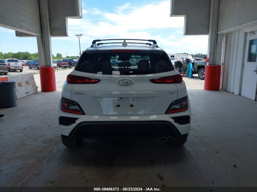 2022 Hyundai Kona N Line VIN: KM8K33A34NU922731 Lot: 39486372