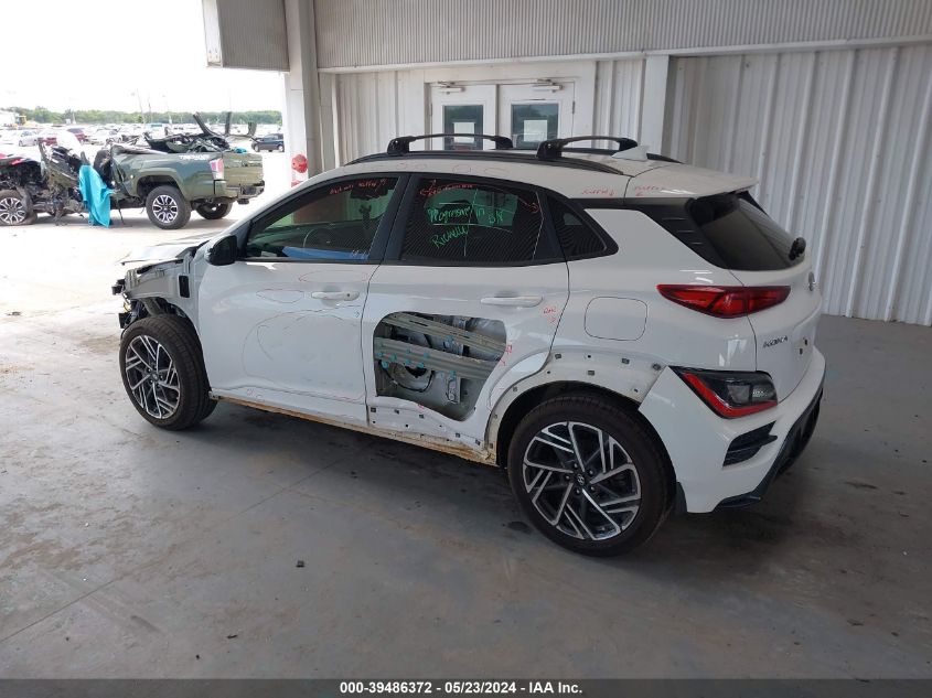 2022 Hyundai Kona N Line VIN: KM8K33A34NU922731 Lot: 39486372